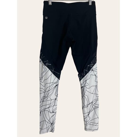 Fabletics Black White Salar Meah Powerhold Legging Size S - Picture 7 of 7